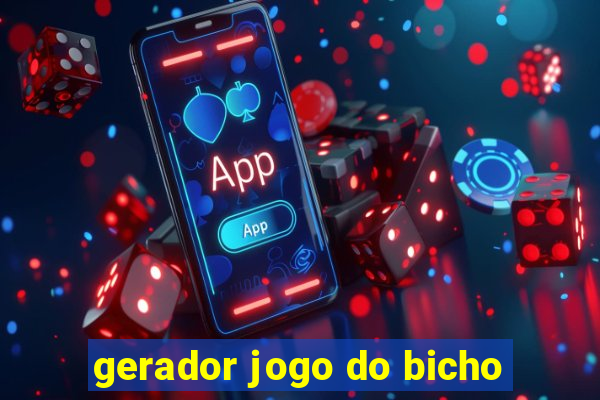 gerador jogo do bicho